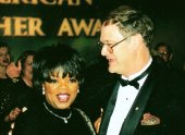 Peter Riffle with Oprah Winfrey